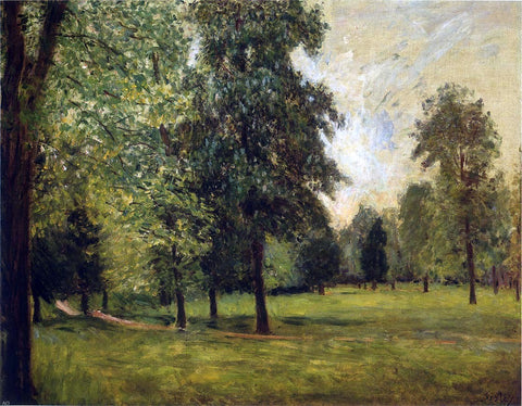  Alfred Sisley The Park at Sevres - Hand Painted Oil Painting