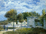  Alfred Sisley The Watering Place at Marly - Hand Painted Oil Painting