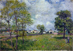  Alfred Sisley View of the Village - Hand Painted Oil Painting