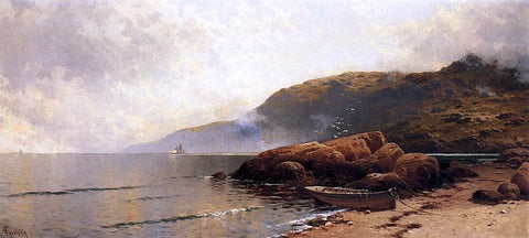  Alfred Thompson Bricher Summer Day at Grand Manan - Hand Painted Oil Painting