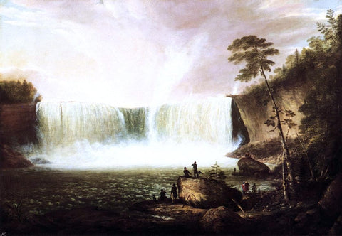 Alvan Fisher View of Niagara Falls (no.1) - Hand Painted Oil Painting