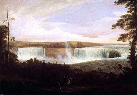  Alvan Fisher View of Niagara Falls (no.2) - Hand Painted Oil Painting