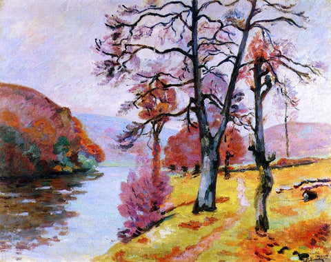  Armand Guillaumin Crozant, Echo Rock, Winter - Hand Painted Oil Painting