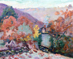  Armand Guillaumin Landscape of La Cruese, La Folie - Hand Painted Oil Painting