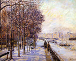  Armand Guillaumin Place Valhubert - Hand Painted Oil Painting