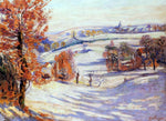  Armand Guillaumin Snow at Crozant - Hand Painted Oil Painting