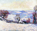  Armand Guillaumin White Frost at Puy Barriou - Hand Painted Oil Painting