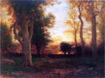  Arthur Parton Evening in the Forest - Hand Painted Oil Painting