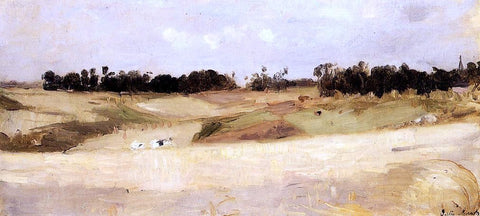  Berthe Morisot Landscape near Valenciennes - Hand Painted Oil Painting