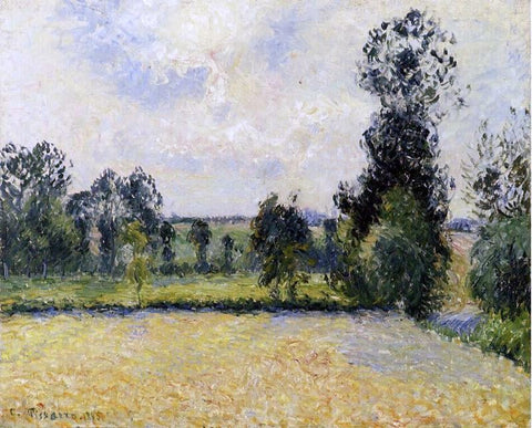  Camille Pissarro Field of Oats in Eragny - Hand Painted Oil Painting