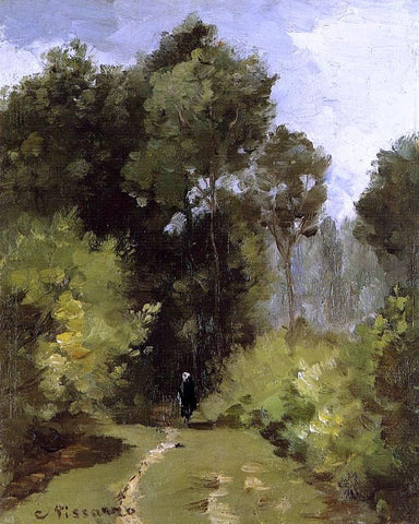  Camille Pissarro In the Woods - Hand Painted Oil Painting