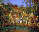  Camille Pissarro Red Roofs, Corner of a Village, Winter (also known as Cote de Saint-Denis at Pontoise) - Hand Painted Oil Painting