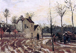  Camille Pissarro Thaw, Pontoise - Hand Painted Oil Painting