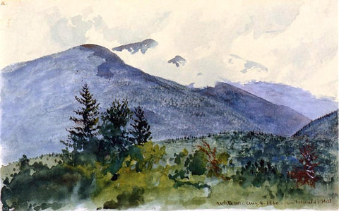  Charles De Wolf Brownell White Mountains from Fernald's Hill - Hand Painted Oil Painting