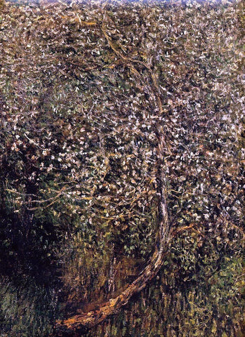  Claude Oscar Monet Apple Trees in Blossom by the Water - Hand Painted Oil Painting