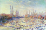  Claude Oscar Monet Floating Ice - Hand Painted Oil Painting