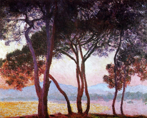  Claude Oscar Monet Juan-les-Pins - Hand Painted Oil Painting