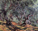  Claude Oscar Monet Olive Trees in Bordighera - Hand Painted Oil Painting