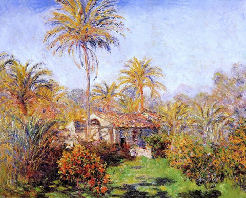  Claude Oscar Monet Small Country Farm in Bordighera - Hand Painted Oil Painting