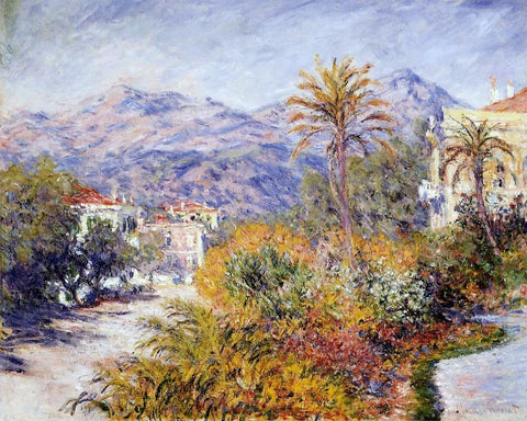  Claude Oscar Monet Strada Romada in Bordighera - Hand Painted Oil Painting