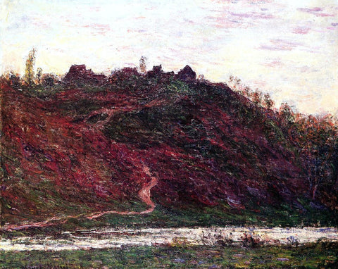  Claude Oscar Monet The Village of La Coche-Blond, Evening - Hand Painted Oil Painting