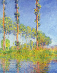  Claude Oscar Monet Three Poplar Trees, Autumn Effect - Hand Painted Oil Painting