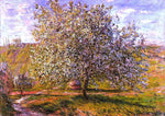  Claude Oscar Monet Tree in Flower near Vetheuil - Hand Painted Oil Painting