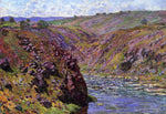  Claude Oscar Monet Valley of the Creuse, Sunlight Effect - Hand Painted Oil Painting