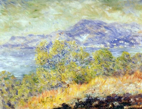  Claude Oscar Monet View Taken near Ventimiglia - Hand Painted Oil Painting