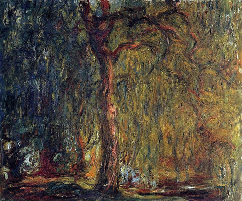  Claude Oscar Monet Weeping Willow - Hand Painted Oil Painting