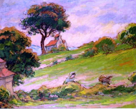  Claude-Emil Schuffenecker Breton Landscape - Hand Painted Oil Painting