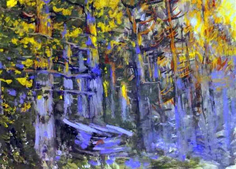  Constantin Alexeevich Korovin The Forest - Hand Painted Oil Painting