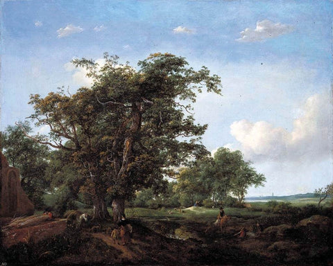  The Younger Cornelis Hendricksz Vroom Pastoral Landscape - Hand Painted Oil Painting