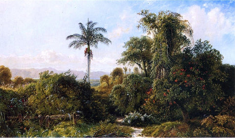  Edmund Darch Lewis Cuban Landscape - Hand Painted Oil Painting