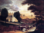  Edward Hicks The Grave of William Penn - Hand Painted Oil Painting
