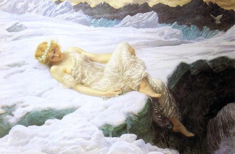  Edward Hughes Heart of Snow - Hand Painted Oil Painting