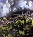  El Greco A View of Toledo - Hand Painted Oil Painting