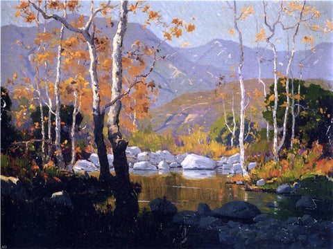  Elmer Wachtel Spring Landscape - Hand Painted Oil Painting