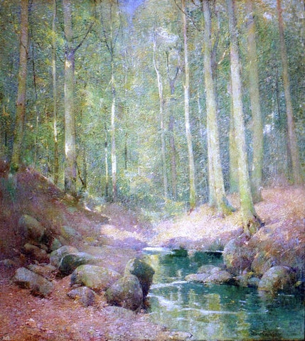  Emil Carlsen Through the Woods - Hand Painted Oil Painting