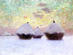  Emile Claus Haystacks in the Snow - Hand Painted Oil Painting