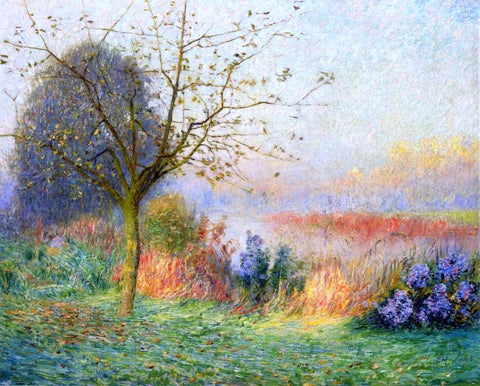  Emile Claus October Morning on the River Leie - Hand Painted Oil Painting