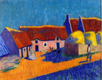 Emile Jourdan Breton Village - Hand Painted Oil Painting