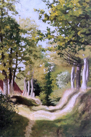  Felix Vallotton Undergrowth - Hand Painted Oil Painting