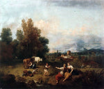  Francesco Zuccarelli Landscape - Hand Painted Oil Painting