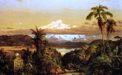  Frederic Edwin Church Cayambe - Hand Painted Oil Painting