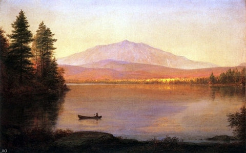  Frederic Edwin Church Mount Katahdin from Millinocket Camp - Hand Painted Oil Painting