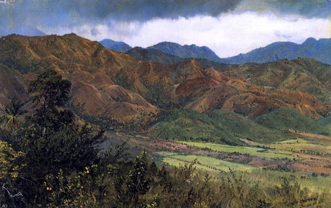  Frederic Edwin Church Red Hills near Kingston, Jamaica - Hand Painted Oil Painting