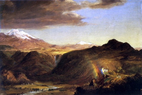  Frederic Edwin Church South American Landscape - Hand Painted Oil Painting