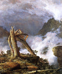  Frederic Edwin Church A Storm in the Mountains - Hand Painted Oil Painting