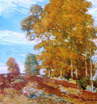  Frederick Childe Hassam Autumn Hilltop, New England - Hand Painted Oil Painting